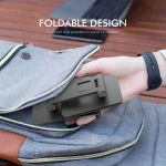 AhaStyle ST01 Double Swivel Aluminum Alloy Convenient Phone Charging Stand Base, ST01 (Black), ST01 (Silver) - Image 5