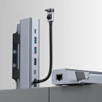 For Steam Deck HDMI+RJ45+2 USB 3.0 +USB-C/Type-C 3.0+USB-C PD 100W  6-In-1 Base Docking Station Bracket - Image 5