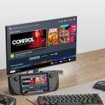 For Steam Deck HDMI+RJ45+2 USB 3.0 +USB-C/Type-C 3.0+USB-C PD 100W  6-In-1 Base Docking Station Bracket - Image 7