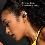 GD28 IPX4 Waterproof Single-ear Lightweight Clip Ear Bluetooth Earphone, GD28 Single Black, GD28 Single White - Image 9