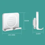 B86 Multifunctional Rotatable Punch-free Wall Mobile Phone Holder, B86 (White), B86 (Black) - Image 3