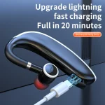 GL20 Digital Single-ear Rotating Universal Bluetooth Earphone, GL20 - Image 9
