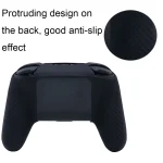 For Nintendo Switch Pro Game Handle Soft Shock Absorbing Silicone Protective Sleeve, White, Red, Green, Blue, Bronze - Image 5
