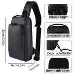 For Steam Deck Game Console Crossbody Bag Shoulder Carry Bag Chest Bag, Style 5 - Image 4