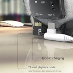 M18 Mini Space Panda Shape Wireless Bluetooth Speaker Desktop Portable Cartoon Audio - Image 6