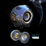 M18 Mini Space Panda Shape Wireless Bluetooth Speaker Desktop Portable Cartoon Audio - Image 7