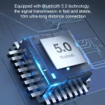 K07 Transparent Mecha Small Steel Cannon Bluetooth Speaker Sound and Light Rhythm TWS Series Wireless Audio, K07 (Orange), K07 (Black) - Image 12