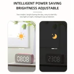 Outdoor Portable Card Bluetooth Speaker Small Clock Radio, G10 Black 1400mAh, G10 White 1400mAh, Q5 Black 1400mAh, Q5 White 1400mAh, Q5 Pink 1400mAh, Q5 Red 1400mAh, Q5 Pink 2800mAh - Image 5