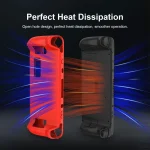 For Steam Deck Game Controller Soft Silicone Protective Cover Case With 4pcs Key Cap, SD001 (Black), SD001 (Red), SD001 (Luminous Blue), SD001 (Luminous Green) - Image 6