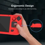 For Steam Deck Game Controller Soft Silicone Protective Cover Case With 4pcs Key Cap, SD001 (Black), SD001 (Red), SD001 (Luminous Blue), SD001 (Luminous Green) - Image 7