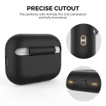 For AirPods Pro 2 AhaStyle PT187 Silicone One-Piece Protective Case With Lanyard Case - Image 4