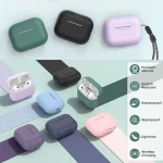 For AirPods Pro 2 AhaStyle PT187 Silicone One-Piece Protective Case With Lanyard Case - Image 7