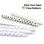 For Apple Pencil 2 AhaStyle PT65CW Silicone Pen Case Milk Cow Patterned Stylus Case - Image 3