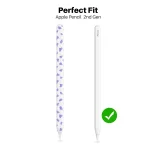 For Apple Pencil 2 AhaStyle PT65CW Silicone Pen Case Milk Cow Patterned Stylus Case - Image 5