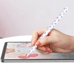 For Apple Pencil 2 AhaStyle PT65CW Silicone Pen Case Milk Cow Patterned Stylus Case - Image 9