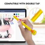 For Apple Pencil 2 AhaStyle PT-LC129 Pen Case Cartoon Silicone Protective Case - Image 9