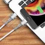 10pcs Square Transparent Data Cable Protective Sleeve Durable Break-Resistant Cable Winder - Image 7