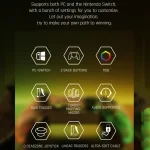 RGB Light Wired Gamepad Controller For PC/Switch, BIGBIGWON C1 Lite, BIGBIGWON C1 Lite+R90, BIGBIGWON C1 S, BIGBIGWON C1 S+R90 - Image 3