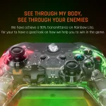 RGB Light Wired Gamepad Controller For PC/Switch, BIGBIGWON C1 Lite, BIGBIGWON C1 Lite+R90, BIGBIGWON C1 S, BIGBIGWON C1 S+R90 - Image 4