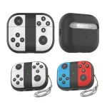 For AirPods Pro 2 AhaStyle PT-JY08 Split Silicone Cartoon Earphone Protective Case, JY08(Black And White), JY08(Blue And Red) - Image 2