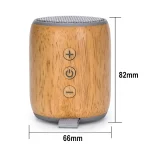 BT811 Mini Wooden Wireless Bluetooth Speaker Support TF Card & 3.5mm AUX, BT811 (Black), BT811 (Silver Gray) - Image 3