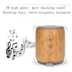 BT811 Mini Wooden Wireless Bluetooth Speaker Support TF Card & 3.5mm AUX, BT811 (Black), BT811 (Silver Gray) - Image 7