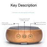 BT810 Small Outdoor Portable Wooden Bluetooth Speaker Support TF Card & 3.5mm AUX, BT810 (Black), BT810 (Silver Gray) - Image 4