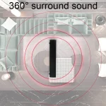 BT809S Desktop Long Gaming Bluetooth Speaker Computer USB Plug-in Intelligent Ambient Light Audio - Image 6