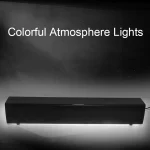 BT809S Desktop Long Gaming Bluetooth Speaker Computer USB Plug-in Intelligent Ambient Light Audio - Image 10