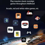 M8 Pro Y3Lite U8 Plus For PS1 2.4G Wireless HDMI HD 4K Dual Game Console, 32G 10000+ Games, 64G 15000+ Games, 128G 20000+ Games, 256G 25000+ Games - Image 10