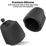 For Apple Pencil 1 / 2 AhaStyle PT-LC04 Handwriting Pen Silicone Base Stand - Image 3