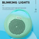 AFK BT-515 TWS Mini 3D Sound Effect Bluetooth Speaker Portable Waterproof RGB Light Audio, BT-515 (Lake Blue) - Image 7