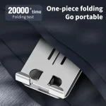 Desktop 360-degree Rotating Foldable Mobile Phone Holder, Carbon Steel White, Carbon Steel Black, Metal Silver, Metal Gray, Metal Purple - Image 9