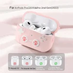 Earphone Silicone Protective Case Cat Claw Cover, For AirPods Pro 2 - Image 6