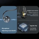 M2 Bone Conduction Earphones Running Stereo To Ear Bluetooth Earphones - Image 3