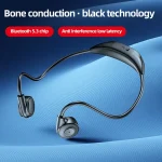 M2 Bone Conduction Earphones Running Stereo To Ear Bluetooth Earphones - Image 5