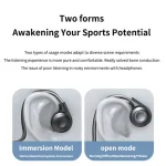 M2 Bone Conduction Earphones Running Stereo To Ear Bluetooth Earphones - Image 10