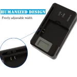 SS-5 Universal Cell Phone Battery Charger With USB Output & LCD Display, US Plug, 600A/1250mA - Image 6