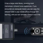R10 Phone Smart Infrared Transmitter Learning Type Long Distance Remote Control, Interface:, Type-C/USB-C, 8 Pin, Micro USB - Image 5