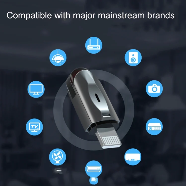 TBD06036804_B9.webp R10 Phone Smart Infrared Transmitter Learning Type Long Distance Remote Control, Interface:, Type-C/USB-C, 8 Pin, Micro USB - Image 10