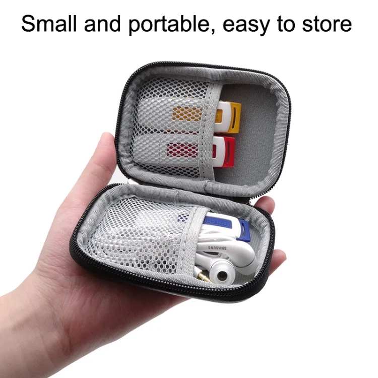 TBD06036864_B3.webp GHKJOK GH1803 EVA Data Cable U Disk Key Coin Wallet Mini Earphone Storage Box, GH1803 Black, GH1803 Red - Image 4
