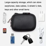 GHKJOK GH1803 EVA Data Cable U Disk Key Coin Wallet Mini Earphone Storage Box, GH1803 Black, GH1803 Red - Image 7