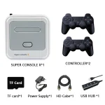Wireless 4K HD 3D Double Game Console Box, EU Plug, 64G EU Plug, 128G EU Plug, 256G EU Plug - Image 2