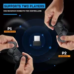Wireless 4K HD 3D Double Game Console Box, EU Plug, 64G EU Plug, 128G EU Plug, 256G EU Plug - Image 12