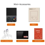 Miyoo Mini Plus 3.5 Inch IPS Screen Retro Handheld Game Console, NO Card 0 Games, 32GB 9K Games, 64GB 15K Games, 128GB 25K Games - Image 3