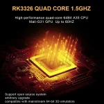 POWKIDDY RGB20S 3.5-Inch IPS Screen Retro Open Source Handheld Game Console, 16GB Without Game, 16GB+32GB 10,000 Games, 16GB+64GB 15,000 Games, 16GB+128GB 20,000 Games, 16GB+128GB 20,000 Games... - Image 9