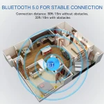 3 In 1 Bluetooth 5.0 Adapter TV Computer Wireless Audio Receiving Transmitter - Image 9