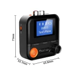 BR05 AUX 2RCA TF Bluetooth Adapter Wireless Receiver Transmitter - Image 2