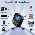 BR05 AUX 2RCA TF Bluetooth Adapter Wireless Receiver Transmitter - Image 12