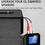 BR05 AUX 2RCA TF Bluetooth Adapter Wireless Receiver Transmitter - Image 4